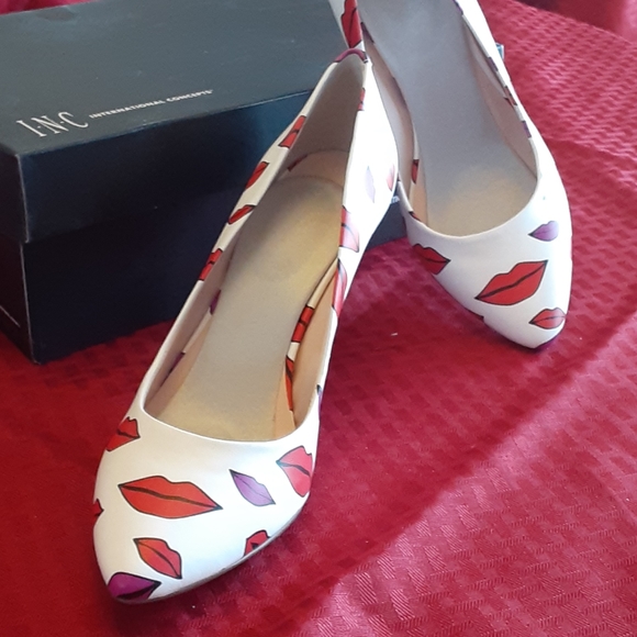INC International Concepts Shoes - INC lips heels Valentine's day special